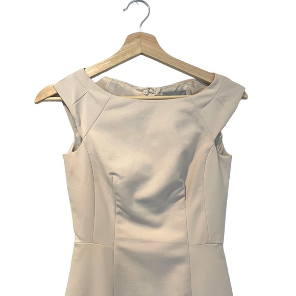 Cream H&M Pencil Dress Size 2 - Picture 2 of 7
